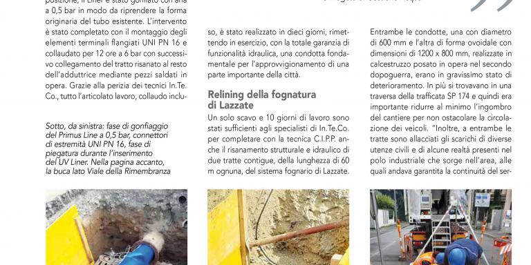 Articolo su In.Te.Co. di Servizi a Rete