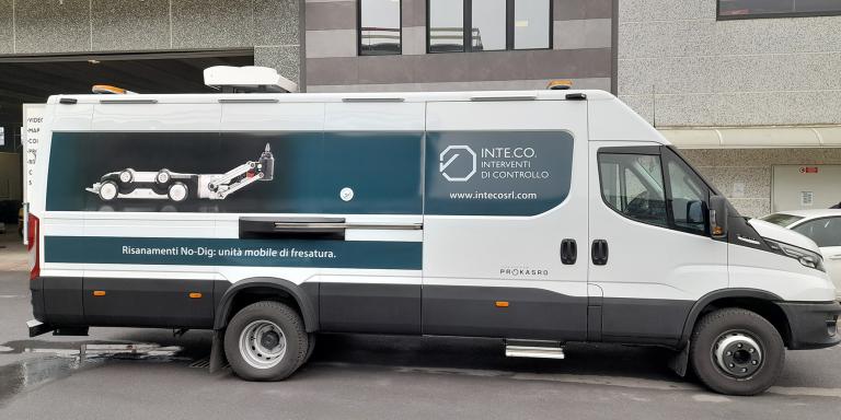 Inteco Unità Mobile di Fresatura e Sigillatura