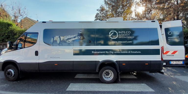 Inteco Unità Mobile di Fresatura e Sigillatura