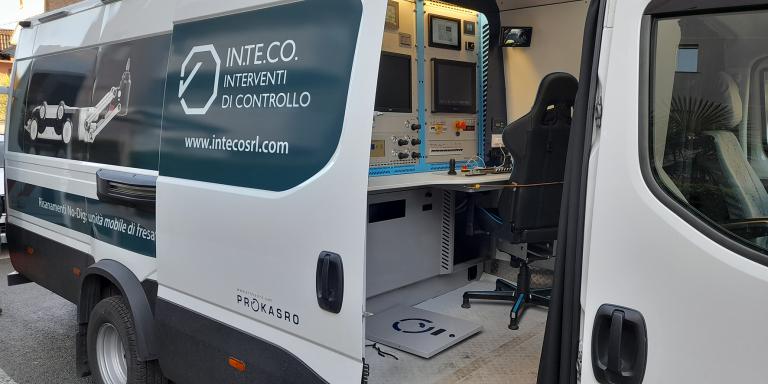 Inteco Unità Mobile di Fresatura e Sigillatura